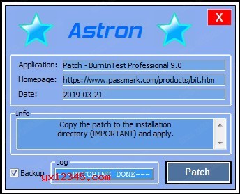 BurnInTest Pro中文破解版_电脑拷机测试、稳定性测试软件 V9.1 下载